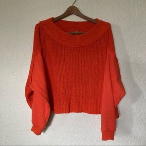 Free People oversized Fall sweater